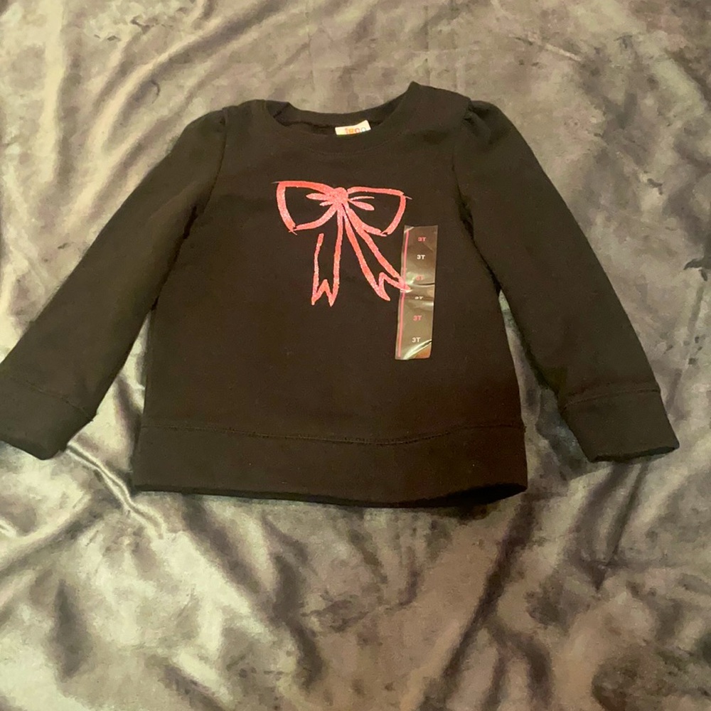 Girls bow sweater